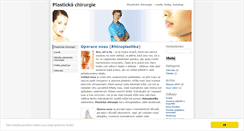 Desktop Screenshot of plasticka-chirurgie.iobchody.com